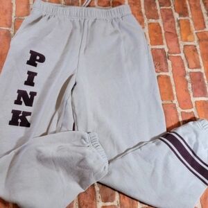 Victoria's Secret Womens Joggers Sweatpants Sz Small Violet Guc